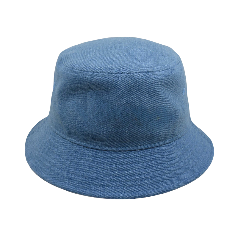 Denim bucket hat
